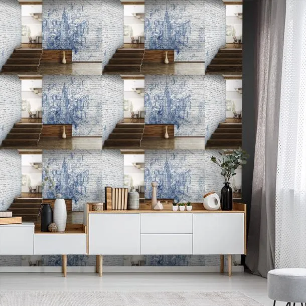 Обои для стен Ango Linea Brick 1001 #6