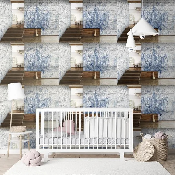 Обои для стен Ango Linea Brick 1001 #9