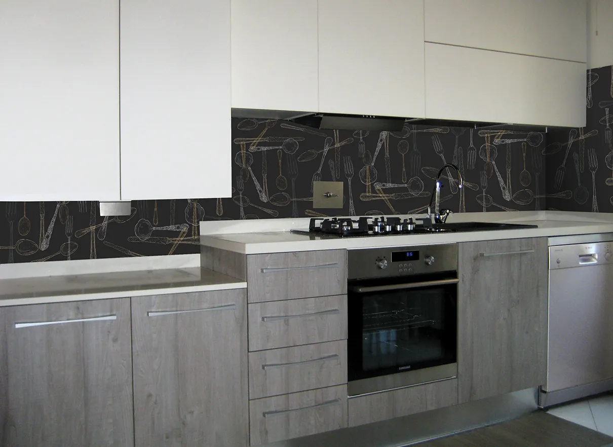 Обои для стен Ango Linea Job 302-A02-JOB-ambientata