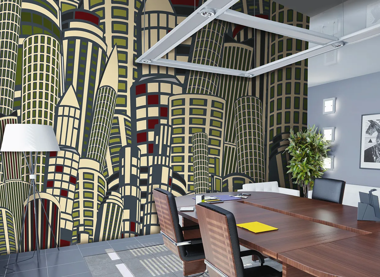 Обои для стен Ango Linea Metropolitan 201-A01-METROPOLITAN-ambientata