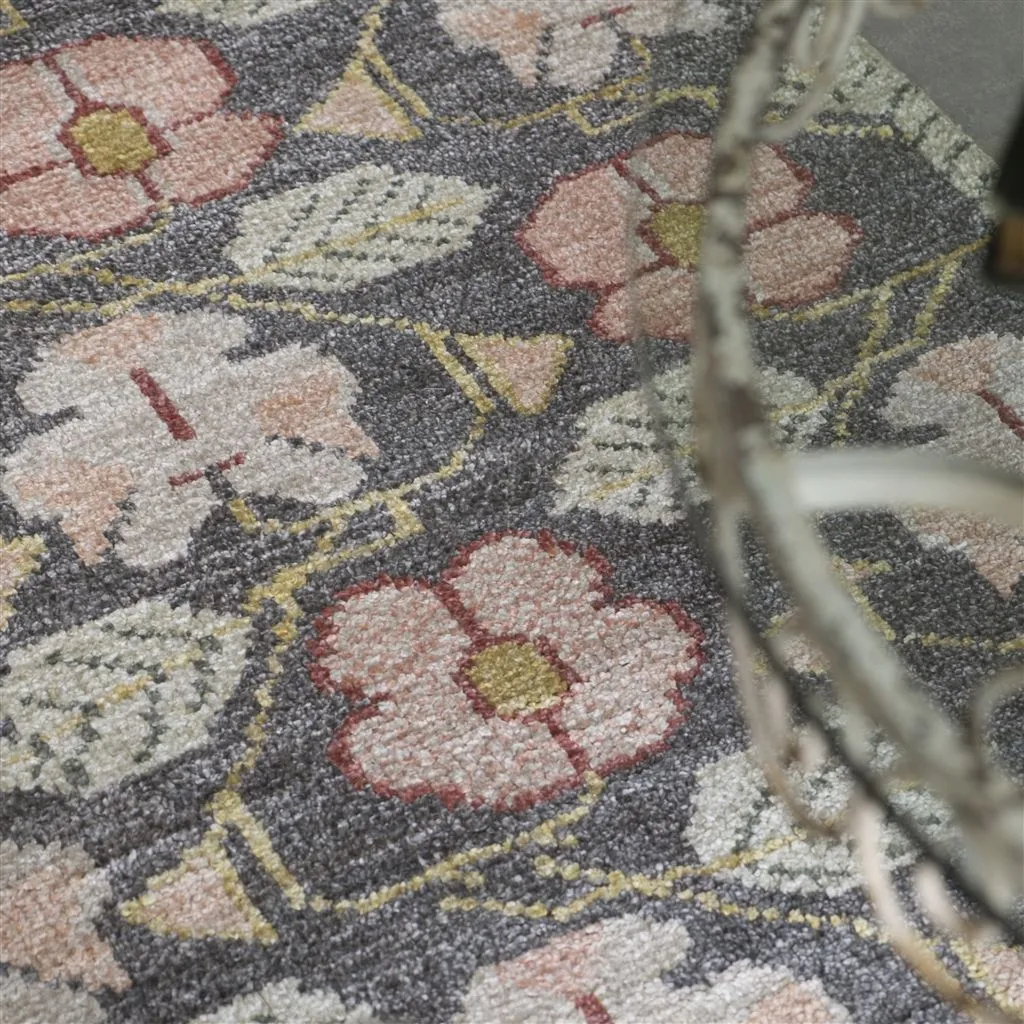 TAPESTRY FLOWER EMERALD RUG_01