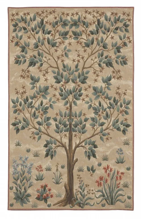 Гобелен William Morris LW1381_Tree_of_Life_-_Cream_6