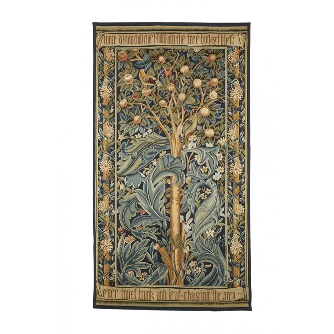 Гобелен William Morris hw882_the_woodpecker_handwoven_tapestry