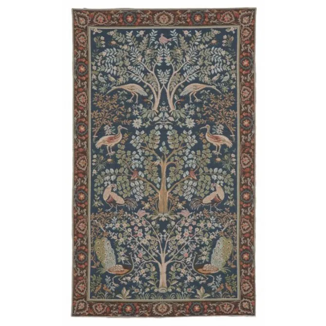 Гобелен William Morris lw1593birds_26treesblue__10070.1471257771.500.750