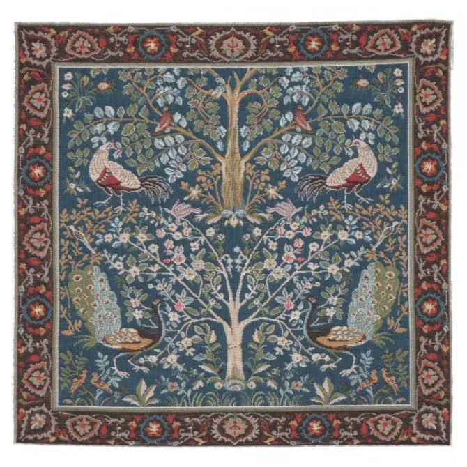 Гобелены Morris WMLW1529_Birds_Trees_Blue_6