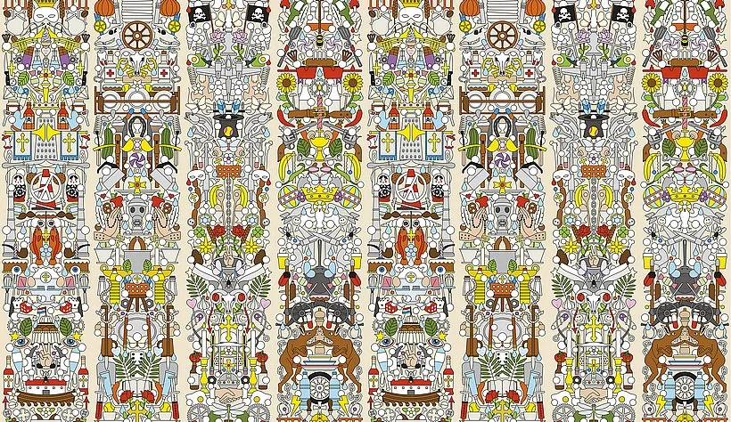 Обои для стен Nlxl Studio Job JOB-04