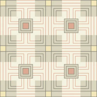 Обои для стен Bradbury & Bradbury Frank Lloyd Wright wovencubes_12_400