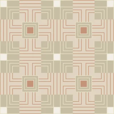 Обои для стен Bradbury & Bradbury Frank Lloyd Wright wovencubes_b_400