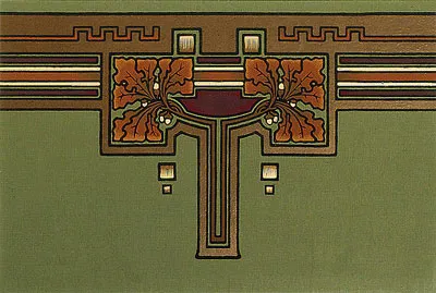 Обои для стен Bradbury & Bradbury Arts & Crafts for_oakleaf_fr_400