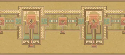 Обои для стен Bradbury & Bradbury Arts & Crafts prf_945_olive_400