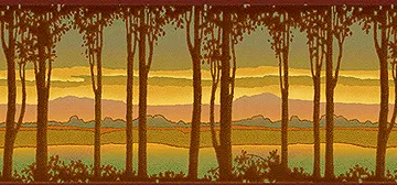 Обои для стен Bradbury & Bradbury Arts & Crafts II birchwood_360