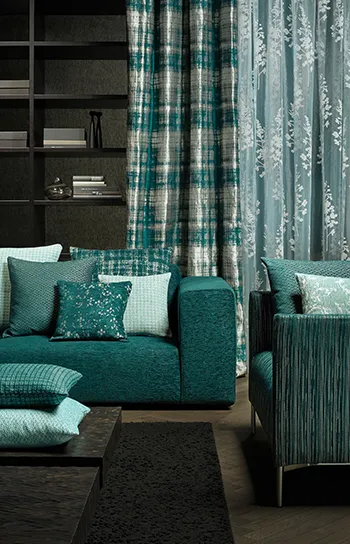 Ткань Saum & Viebahn Elegance SV hochkant-gr-n-1-2