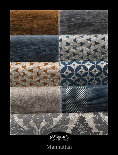 Ткань Millennio Contract Fabric manhattan_08