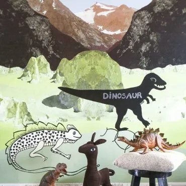 Обои для стен Studio OnsZelf Little Wallpaper Foto-Dinosaur-OZ-3769