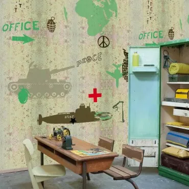 Обои для стен Studio OnsZelf Stoer For Boys Wallpaper leger