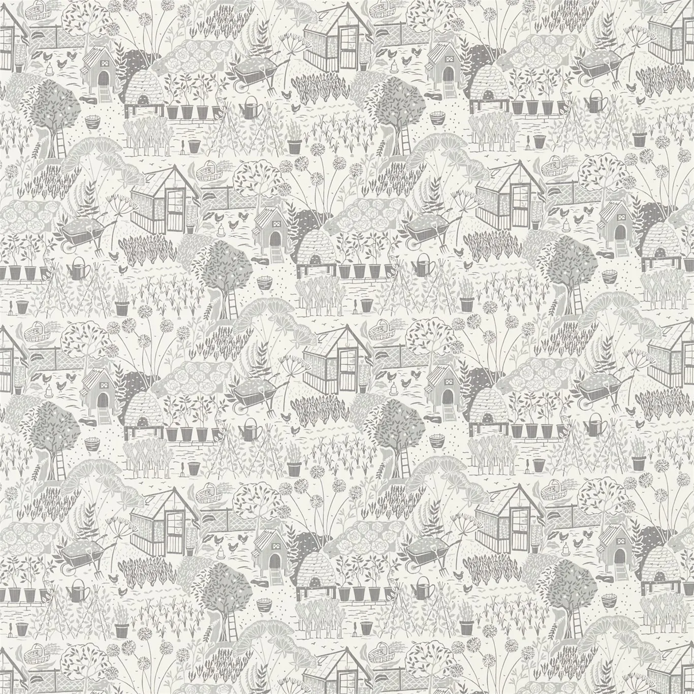 Ткань Sanderson Potting Room Prints And Embroideries 226359