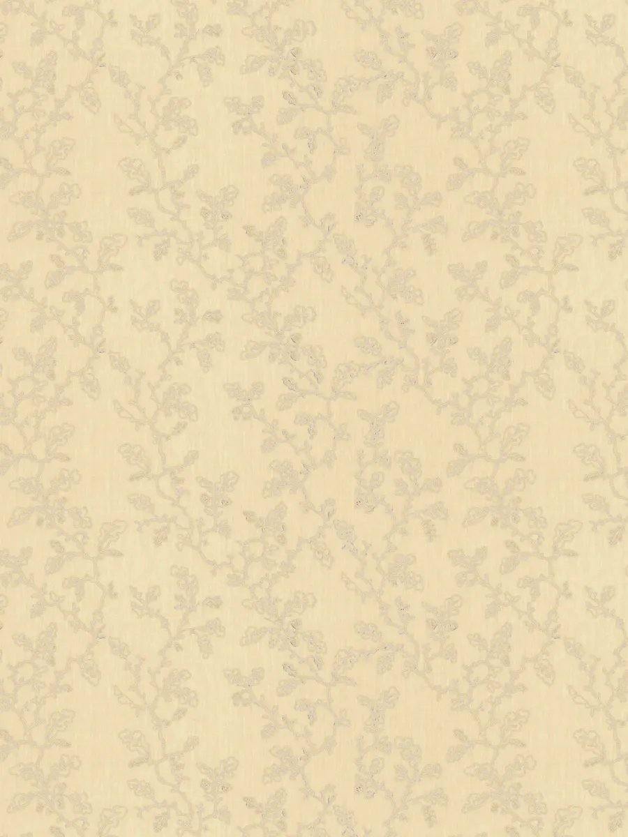 Ткань Stroheim Charles Faudree Collection Charles Faudree Linen Window Oakleaf Trail - Dove