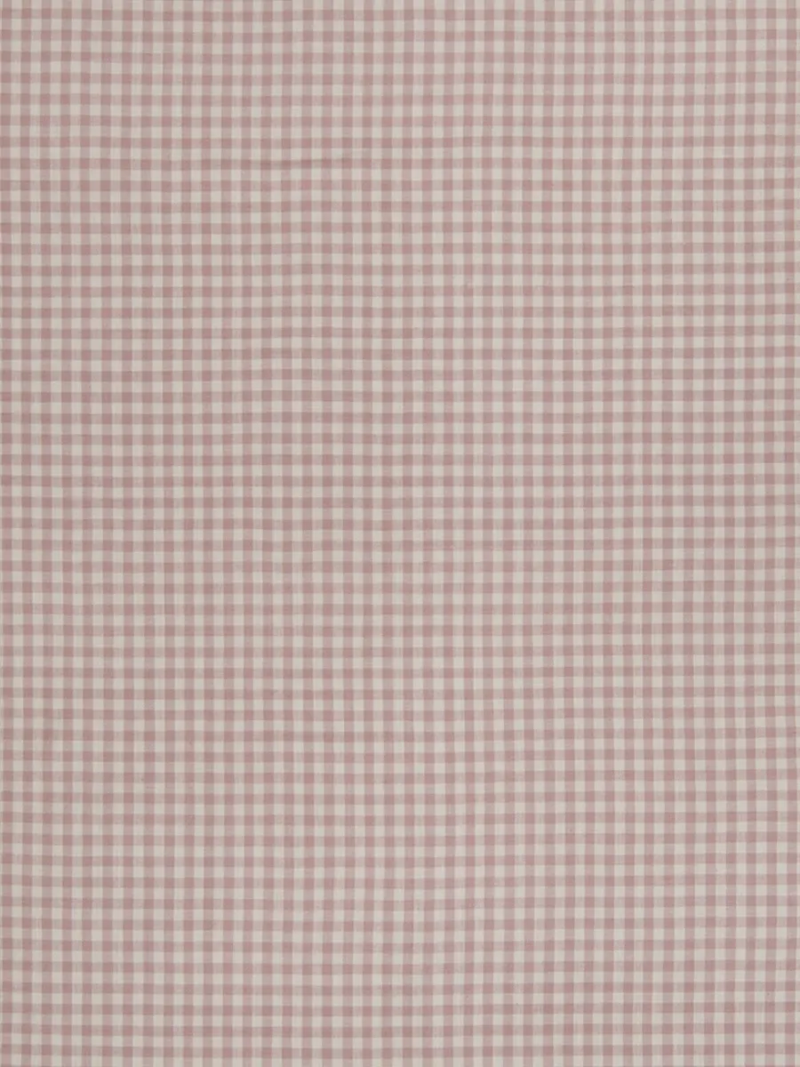 Ткань Stroheim Charles Faudree Collection Charles Faudree Linen Window Turtleback Check - Rosewater