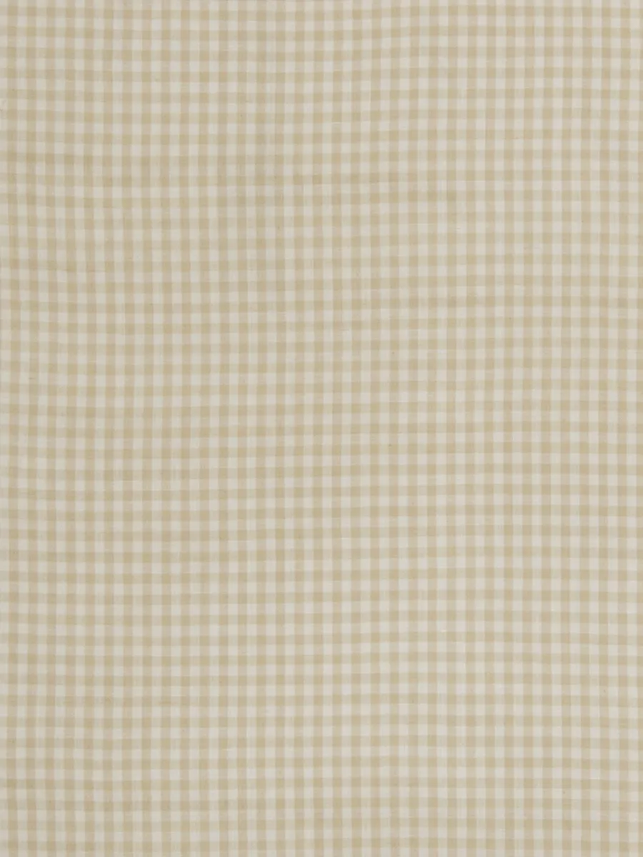 Ткань Stroheim Charles Faudree Collection Charles Faudree Linen Window Turtleback Check - Wheat