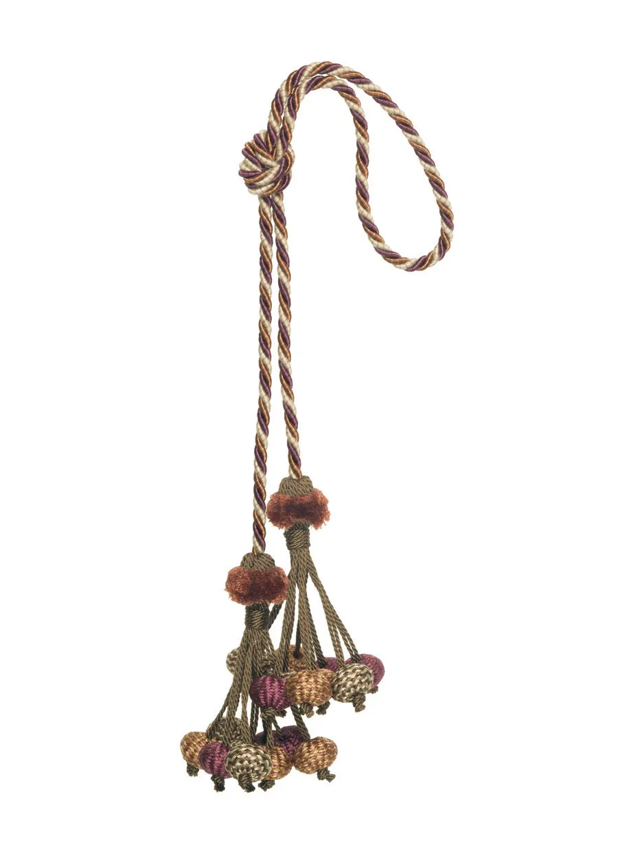 Charles Faudree Passementerie Trimmings Pompidou - Spiced Plum