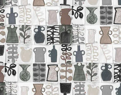 Обои для стен Pierre Frey Les Dessins 3 FP478004