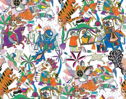 Обои для стен Pierre Frey Les Dessins 3 FP483001