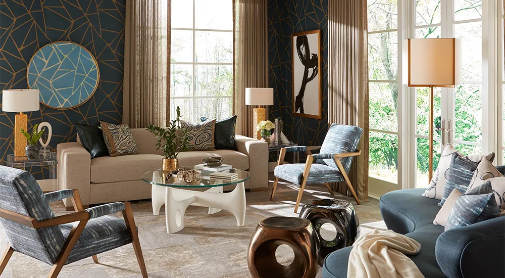 Обои для стен Kravet Linherr Hollingsworth Wallpaper Linherr-3