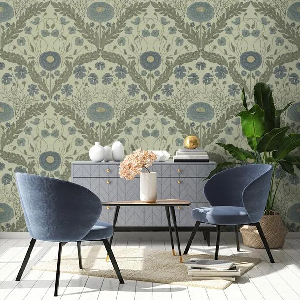 Обои для стен Midbec Blomstermala 51001 #3