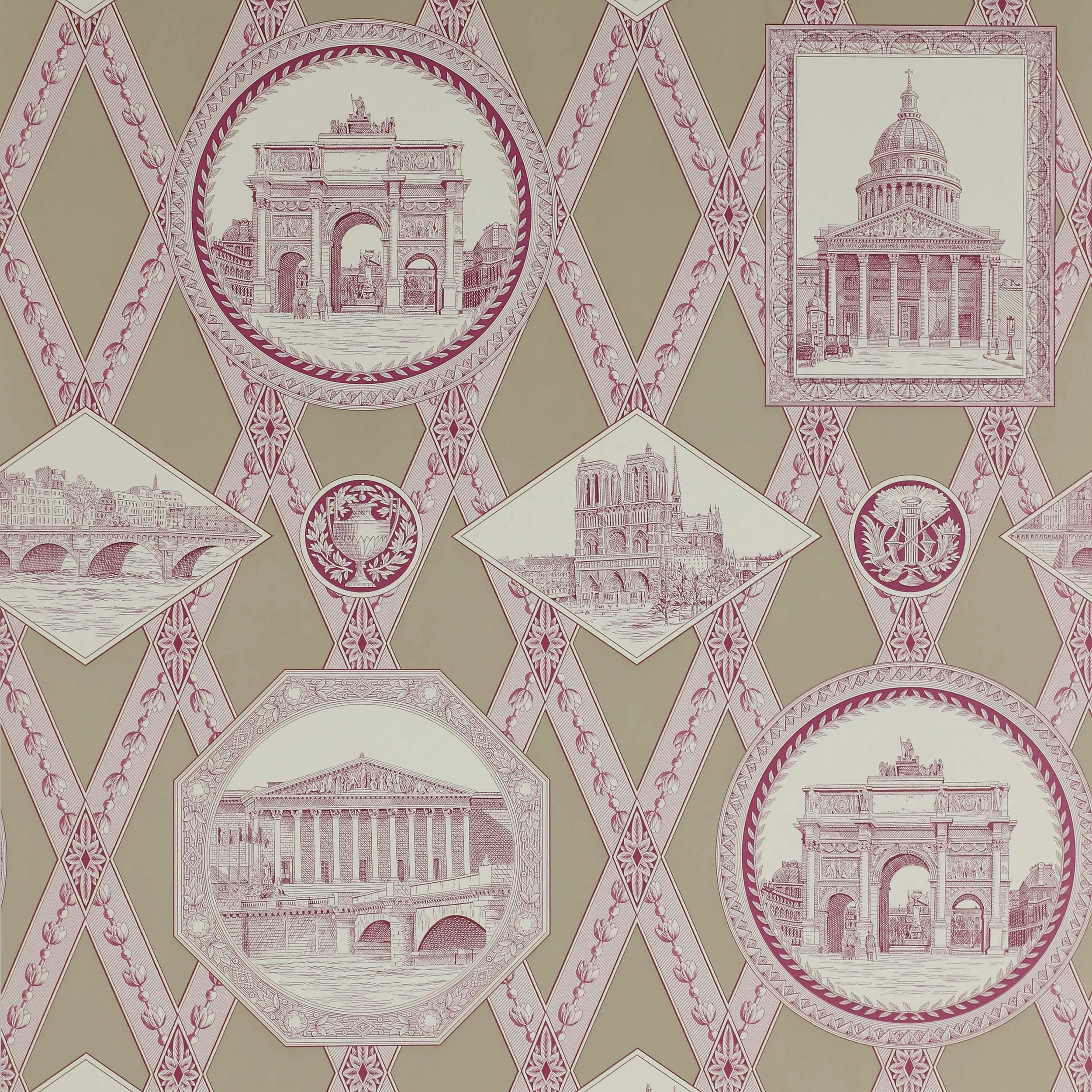 Обои для стен Manuel Canovas Papiers Peints Trianon 3068