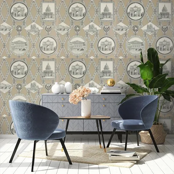 Обои для стен Manuel Canovas Papiers Peints Trianon 3068 #3