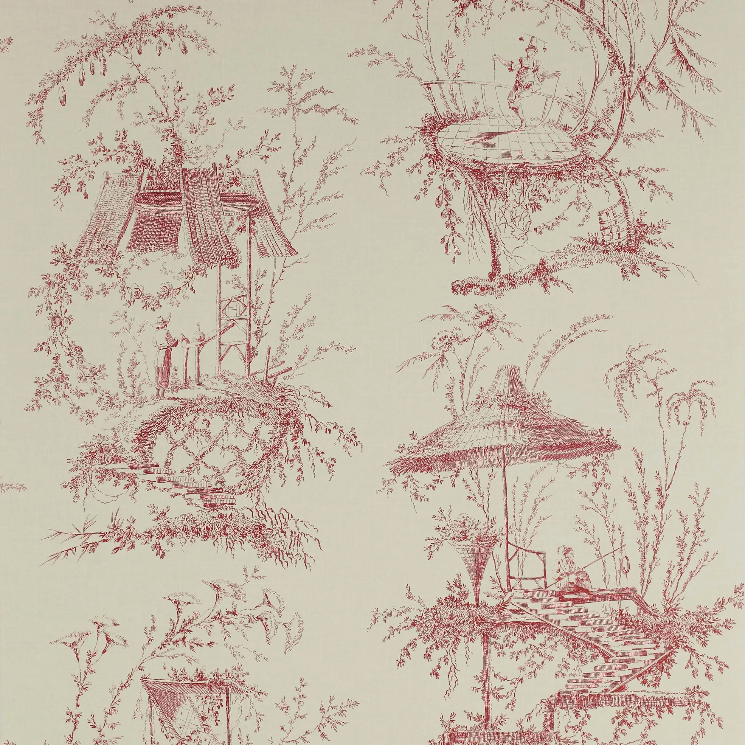 Обои для стен Manuel Canovas Papiers Peints Trianon 3070