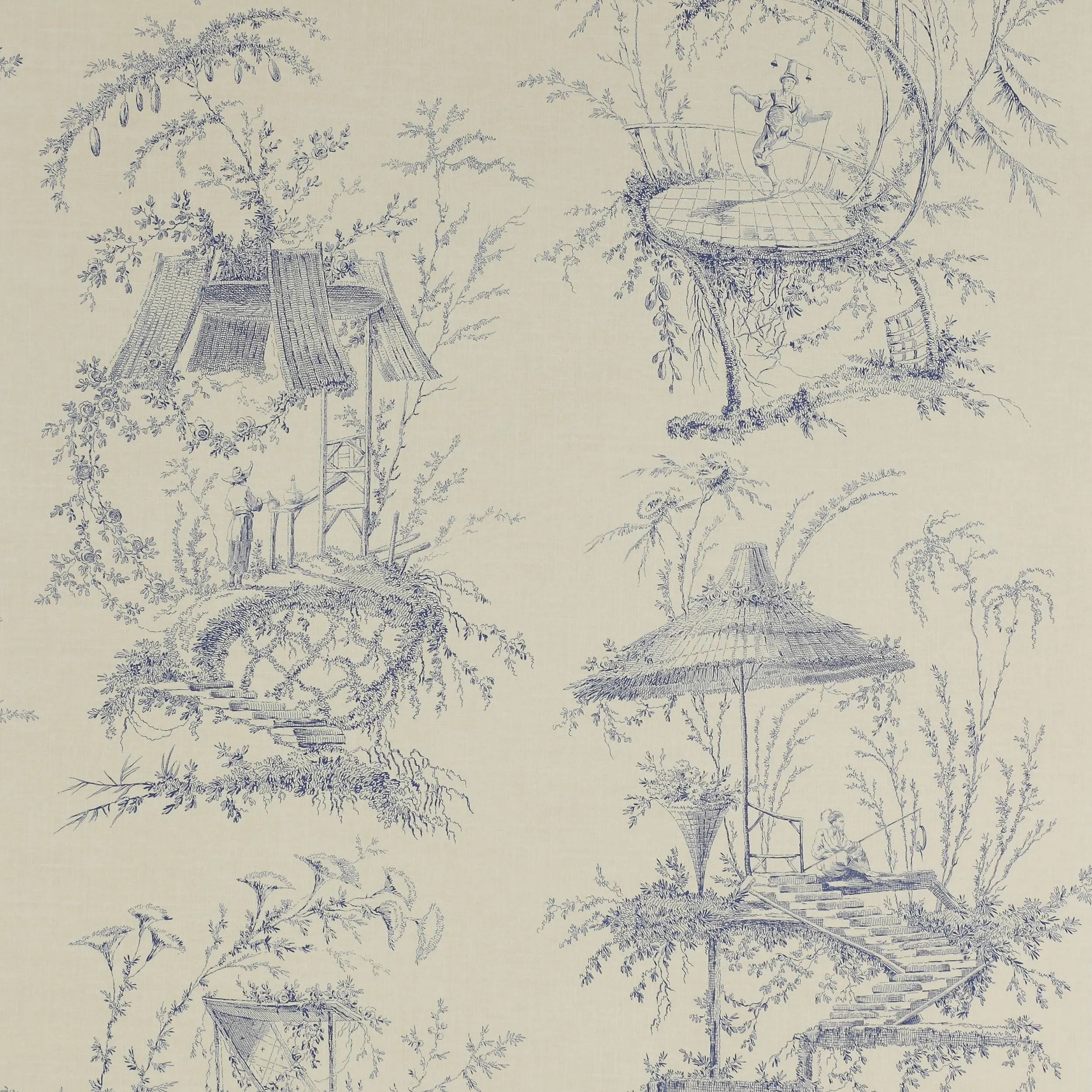 Обои для стен Manuel Canovas Papiers Peints Trianon 3070