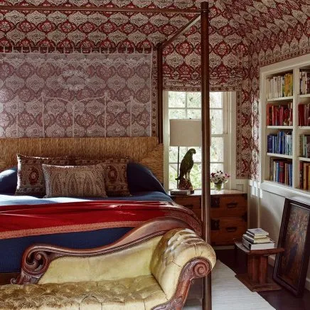 Ткань Atelier Textiles Bespoke minnie-driver-bedroom-1488319353