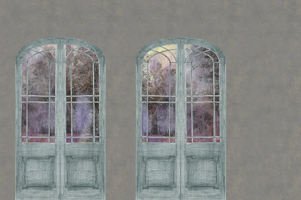 Обои для стен Tenue de Ville Ode Arcade-grey