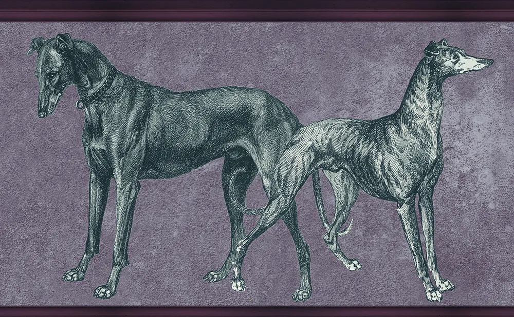 Обои для стен Tenue de Ville Ode Canis-bordeaux-copie