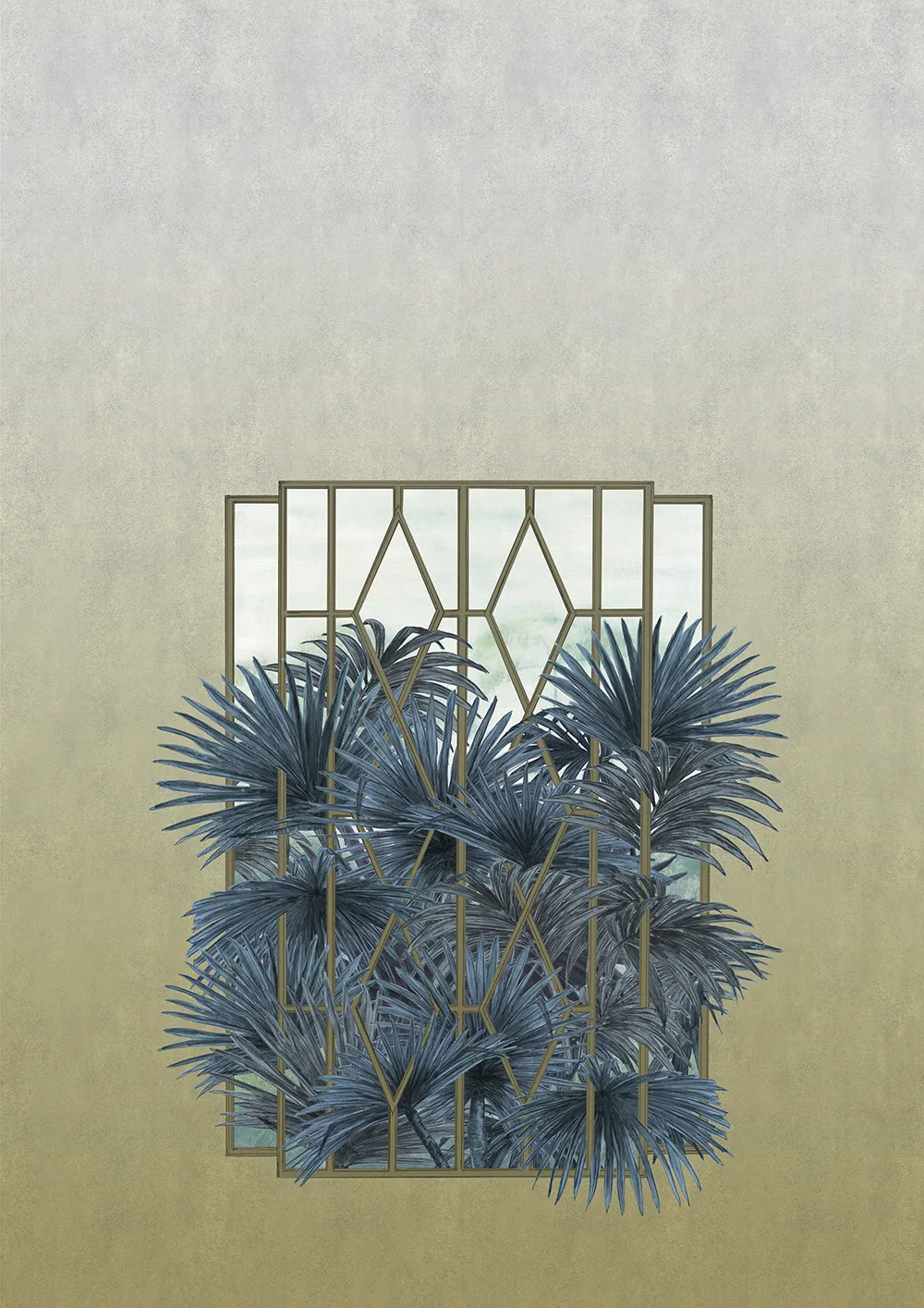 Обои для стен Tenue de Ville Ode Howea-yellow