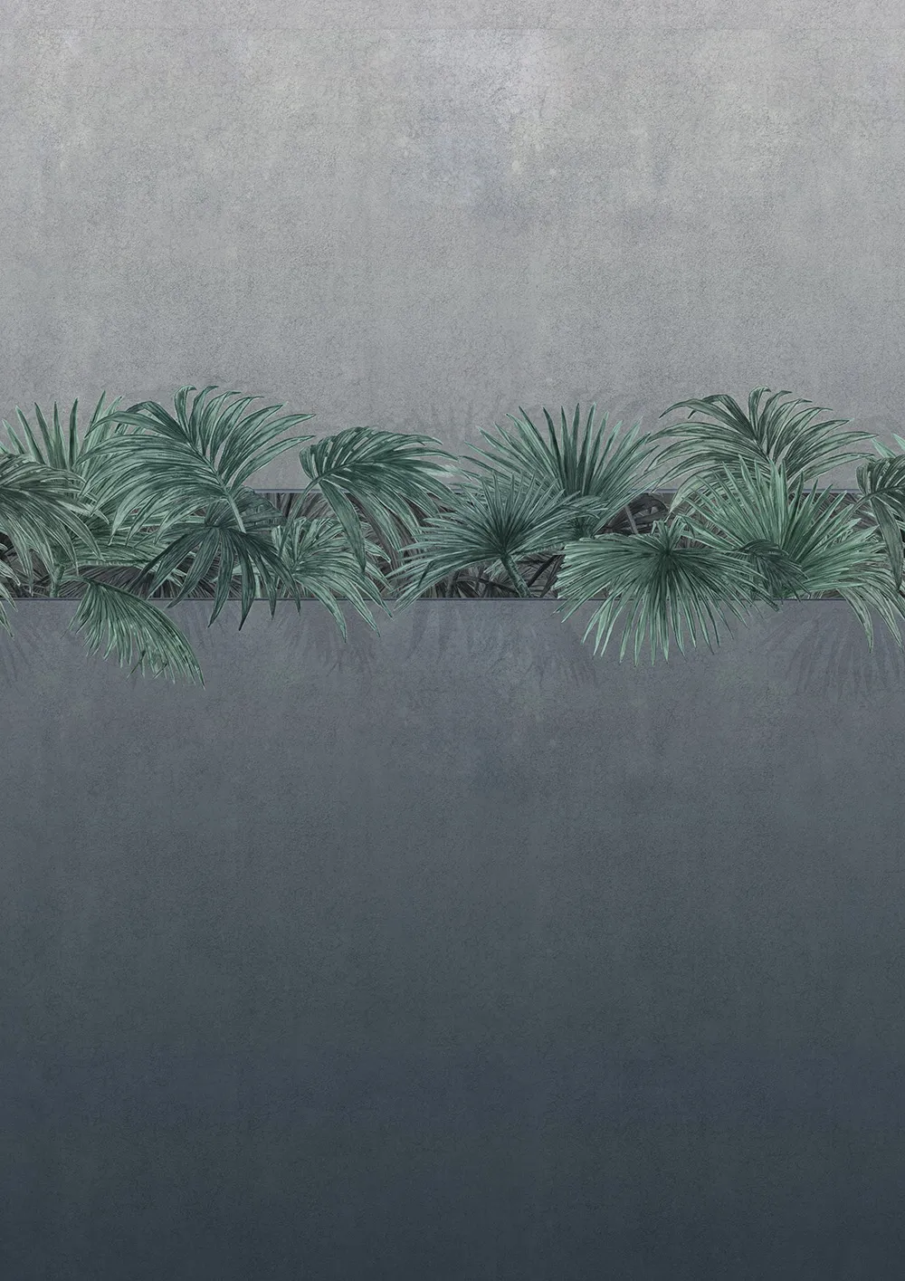 Обои для стен Tenue de Ville Ode Kentiaok-bluegreen