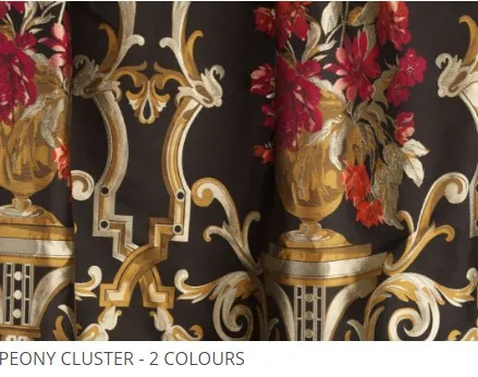 Ткань Jason D’Souza Made to Order Peony Cluster