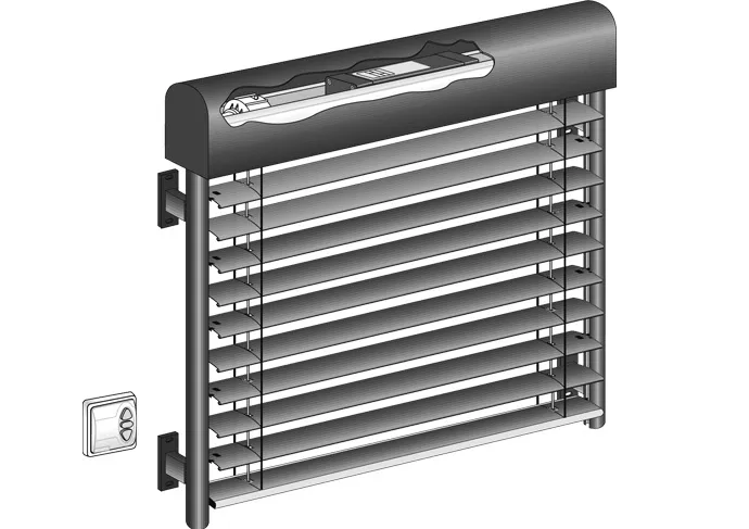 Жалюзи горизонтальные aussenraffstore-5845