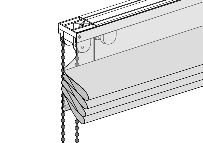 Карниз raffrollo-2064