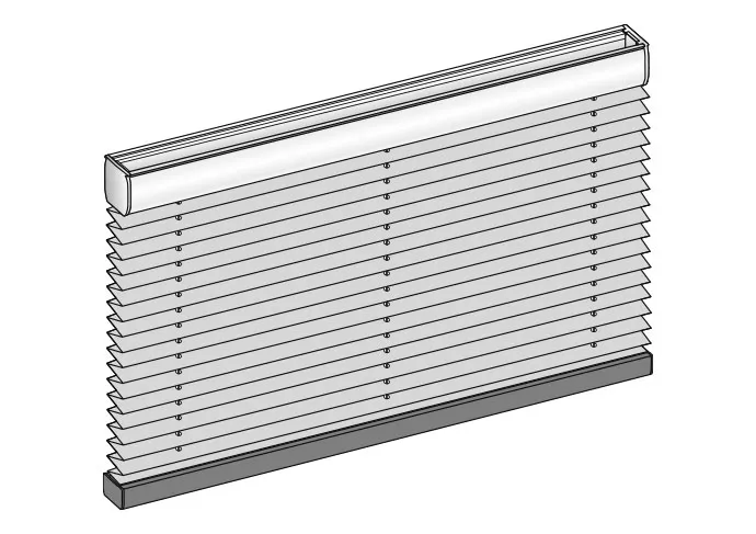 Плиссированные шторы plissee-8150