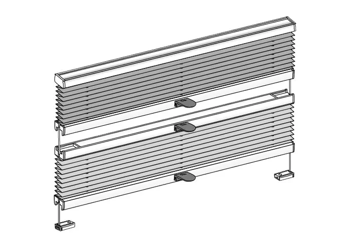 Плиссированные шторы plissee-8320