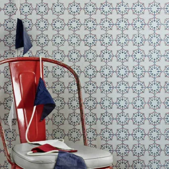 Обои для стен Barneby Gates Barneby Walpapers anchortile_redwhiteblue