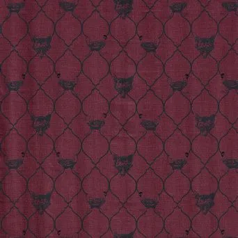 Ткань Barneby Gates Barneby Fabrics FoxHen_brick