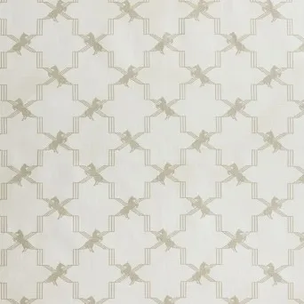 Ткань Barneby Gates Barneby Fabrics Horse-Trellis-R-metallic-stone-swatch