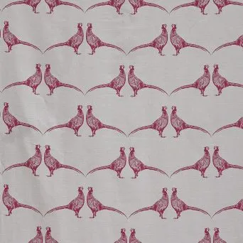 Ткань Barneby Gates Barneby Fabrics Pheasant_pink-cream