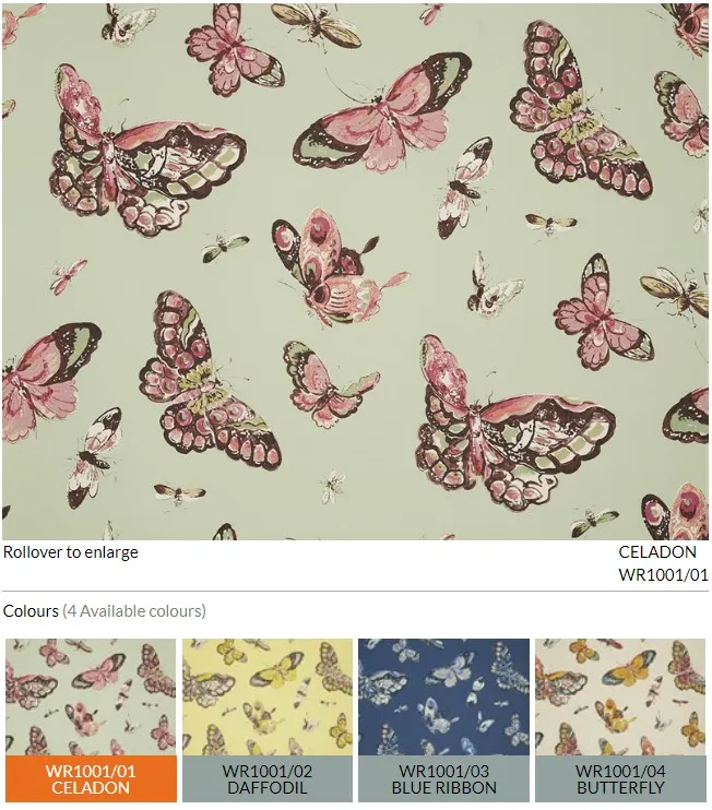 Обои для стен No.9 Thompson No.9 Wallpapers 01_BUTTERFLY HOUSE