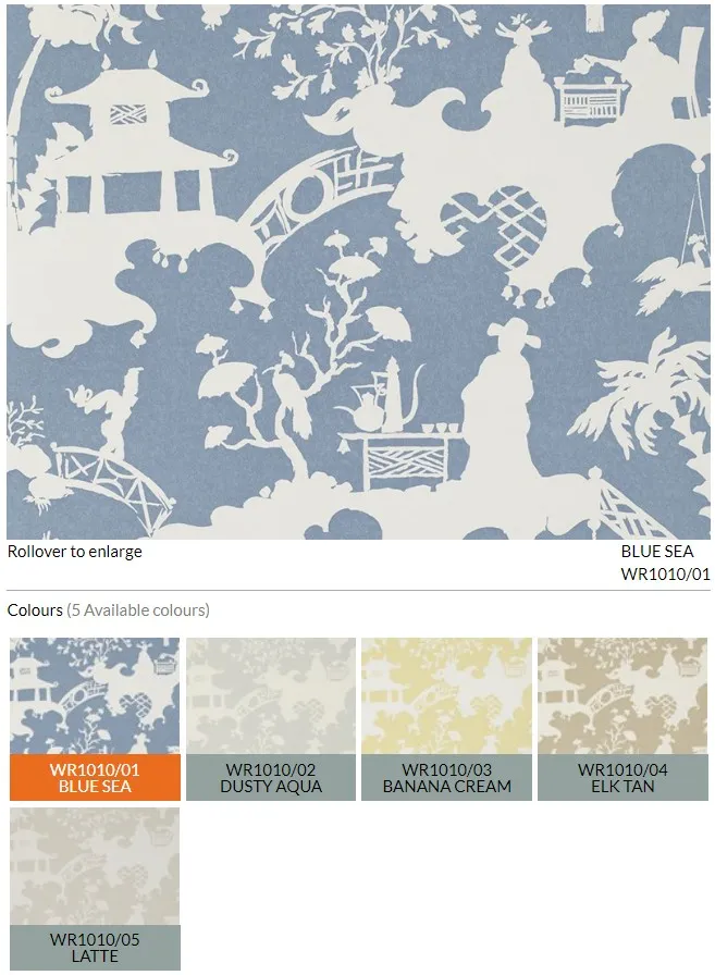 Обои для стен No.9 Thompson No.9 Wallpapers 01_TEA PARTY