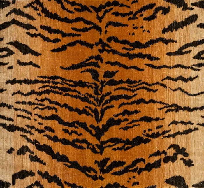 Ткань Luigi Bevilacqua Velvets Bevilacqua Tagliato-032-Tigre