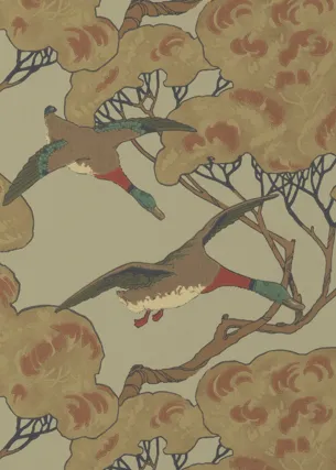 Обои для стен Mulberry Home Modern Country Wallpapers FG090_H22